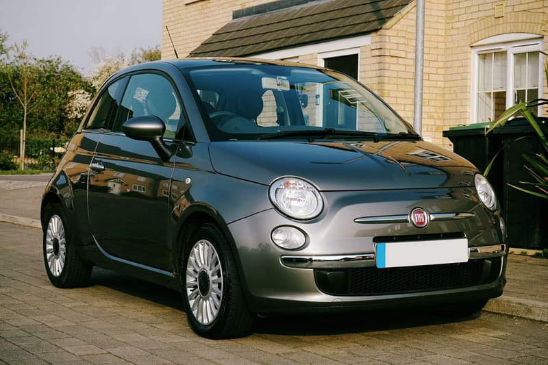 Fiat 500 için temsili araç görseli